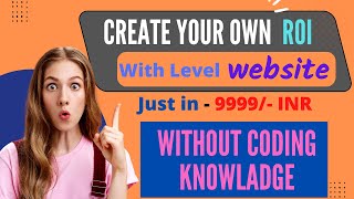 Create Your Own Roi + Level MLM Plan Website | MLM website Kaise banaye | Without Coding Knowledge screenshot 4