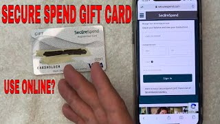 ✅  How To Use Secure Spend Prepaid Visa Gift Card Online