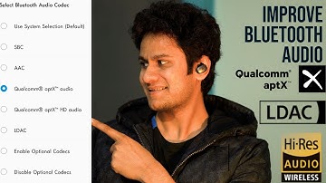 Enable AptX HD, LDAC Bluetooth Codecs & Improve Audio Quality😃!! Android