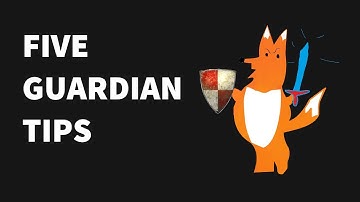 Lotro: Five Guardian tips