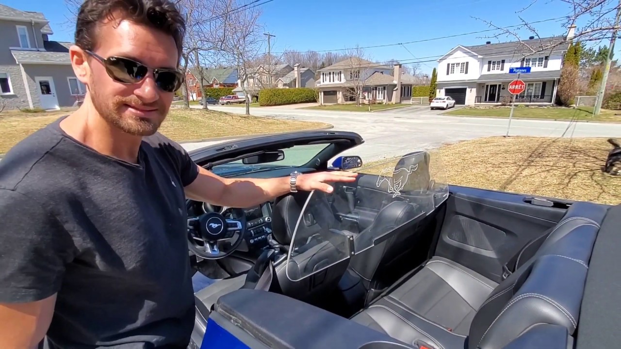 Wind deflectors are the #1 accessory for convertibles cars