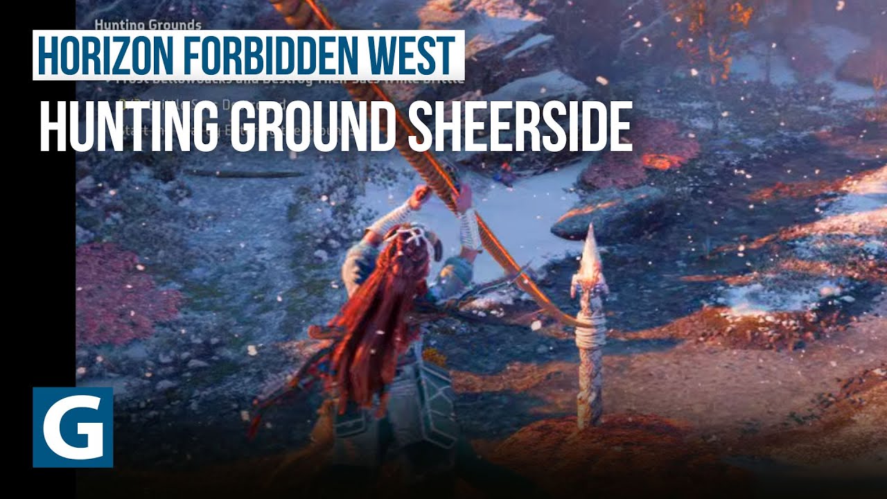 Horizon Forbidden West - Hunting Grounds: Sheerside Mountains - all 3 trials