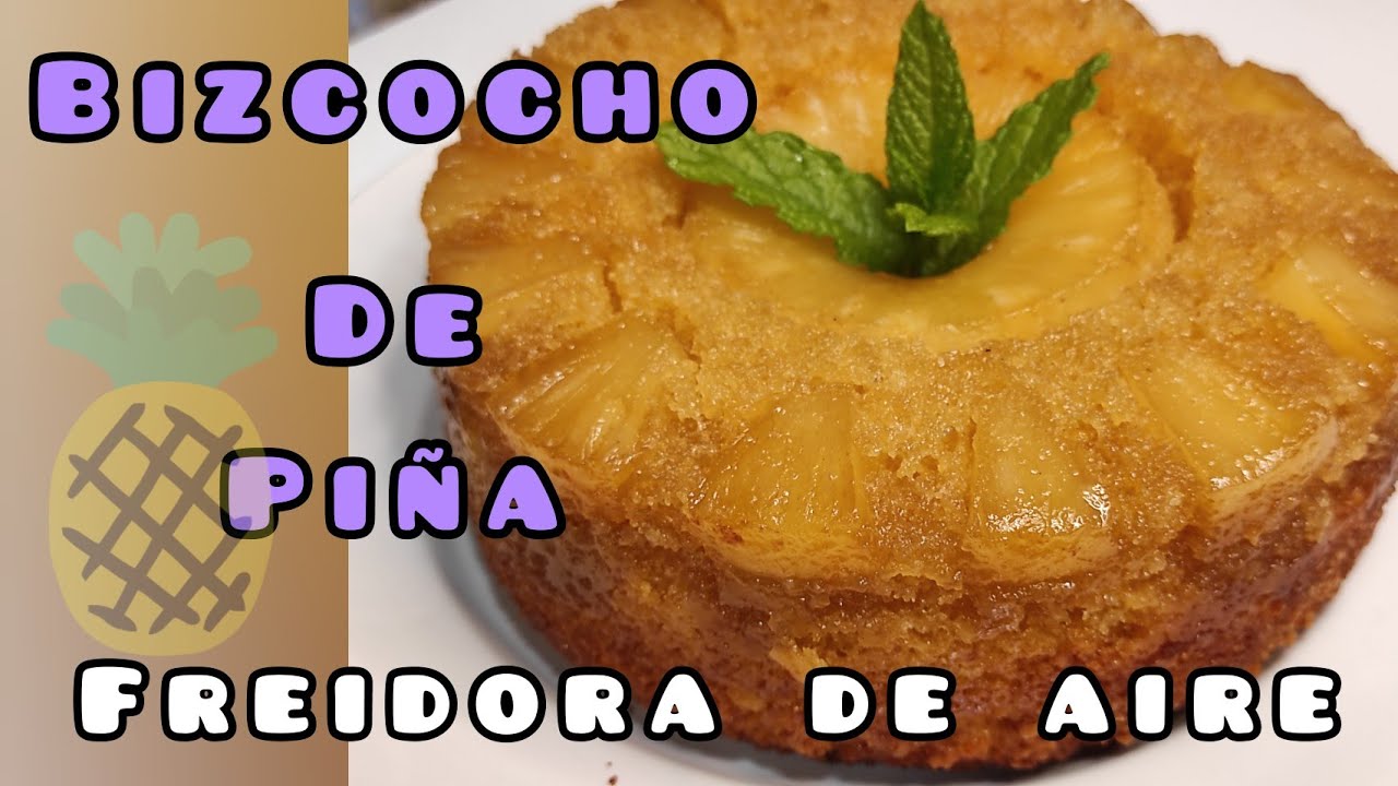 Ananasovyy biskvit 🍍🍍 | RETSEPTY FRITYURNITSY | Aerogril'