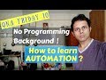 QnA Friday 10 - No Programming background? How to learn automation | How to start automation testing