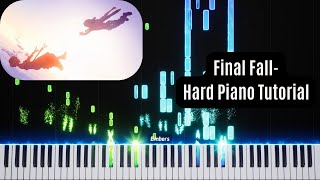 Final Fall Hard Piano Tutorial- Tears of the Kingdom