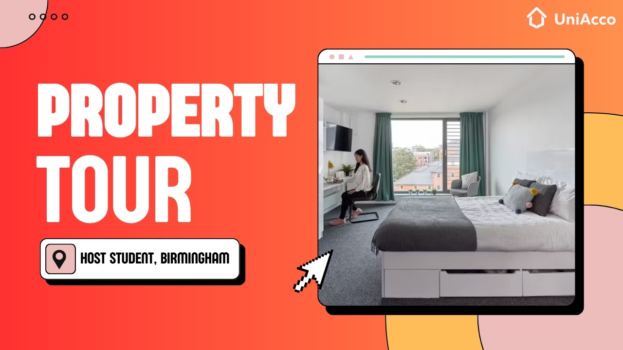 Property Tour | Host Student Apartments | Student Accommodation in Birmingham | UniAcco