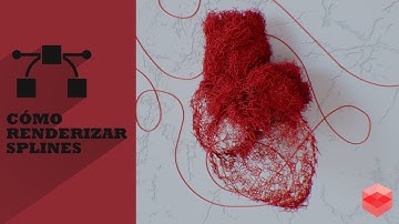 Cómo renderizar splines en C4D+Redshift