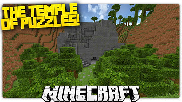 Minecraft | THE TEMPLE OF PUZZLES | A Lever & Logic Puzzle Map