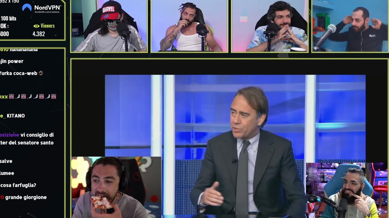 P0W3R e RAIDEN per COMMENTARE il SERVIZIO del TG1 CONTRO VIDEOGIOCHI e WEB | Cerbero Podcast #1306