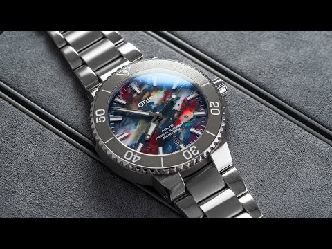 A One of a Kind Dial in the Familiar Aquis Format -  Oris Aquis Upcycle