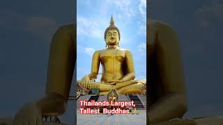 Thailands Largest Reclining Budhha # Thailands Tallest Standing Buddha # Please Subscribe For Free #