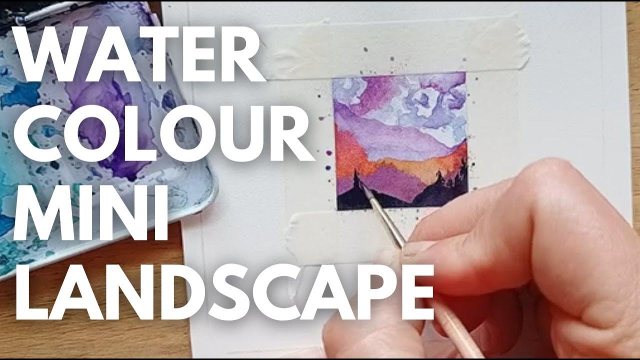 Relaxing paint along with lofi music to stretch, paint, relax or chill