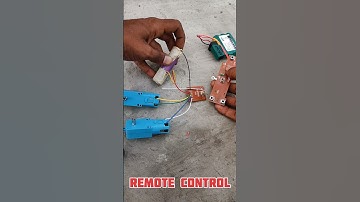 remote control | transmitter and receiver #shorts #scienceproject #rc #diy