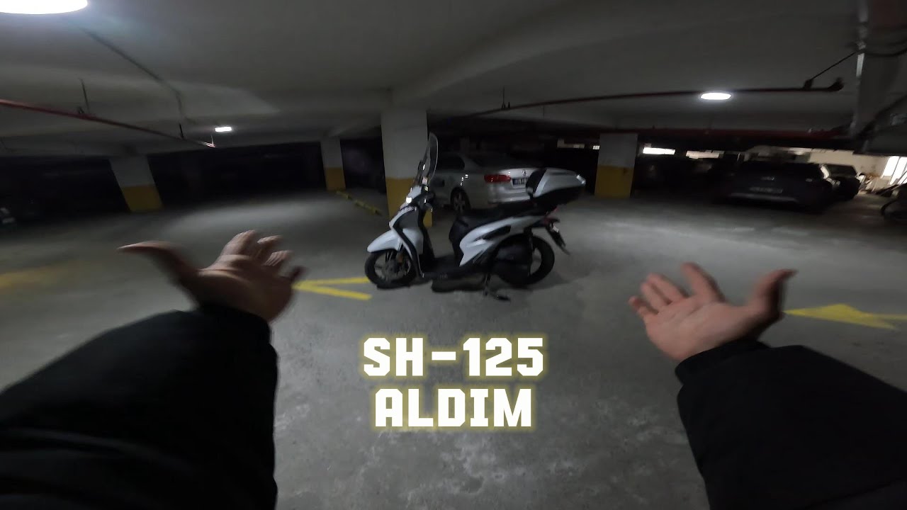 HONDA SH-125 ALDIM / MOTOVLOG
