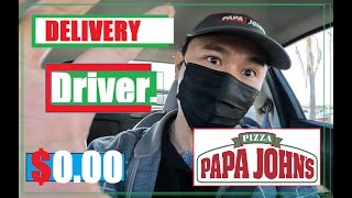 How Much Money Can You Earn Delivering Pizza [PAPA JOHN]| The Minimum Wage Investor