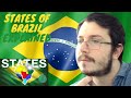 Italian guy reacting to The states of Brazil explained (Geography Now!)