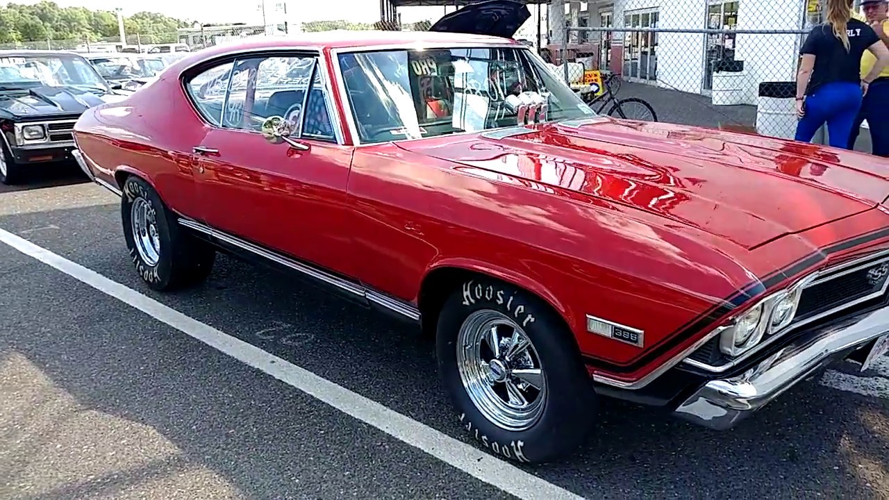 1968 Matador Red Chevrolet Chevelle Ss 396 Engine Race Car Youtube