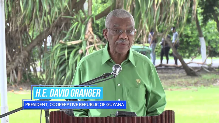 President Granger at Commemorative Ceremony for Fo...