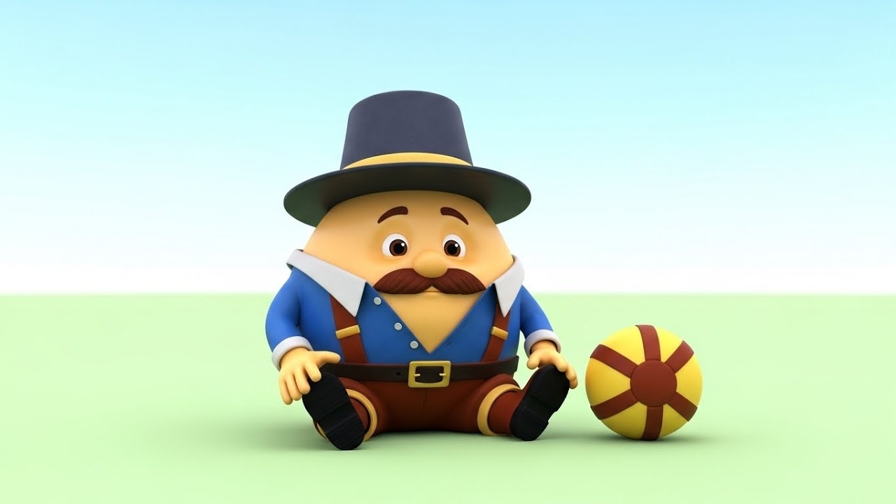 Humpty Dumpty 🥚 | Classic Nursery Rhyme for Kids | Fun Sing-Along Song ...