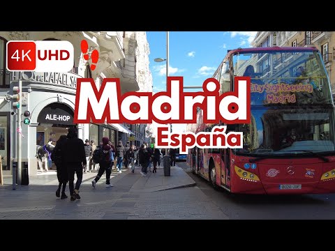 MADRID【4K】Walking Tour 2024 🔴 Barrio CHUECA - Centro de Madrid España - Uno de los mejores barrios