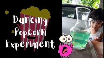 Dancing Popcorn Science Experiment for kids at home #ChannelBrix