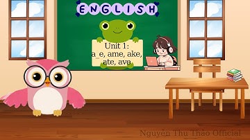 #1.Unit 1 short mindmap - Oxford Phonics World 3| English for Kid |T-Happy Kids