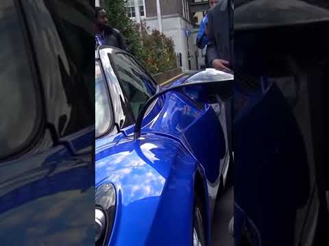 Valet breaks door on £2 million Pagani Huayra in London!