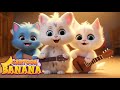 Музыкальный котенок  - Детские песни + больше - Banana Cartoon Russia