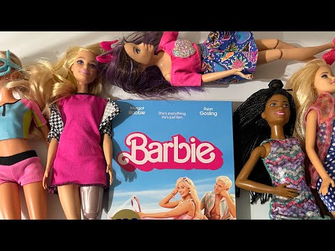 Barbie Movie DVD Unboxing and Barbie Toys