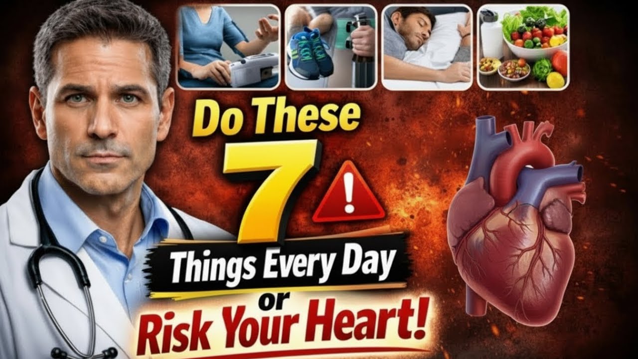 Doctor Reveals 7 Daily Habits for a Healthy Heart