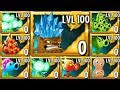 Plants vs. Zombies 2 All Pea & Torchwood LEVEL 100 Power Up Challenge!