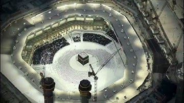 "من أعلى برج ساعة مكة" استمع للشيخ د. ياسر الدوسري مُرَتِّلاً لسورة الفاتحة | صلاة المغرب ٦-٤-١٤٤٣هـ