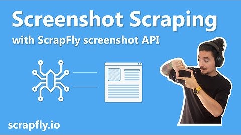 Capture screenshots of any website using Scrapfly