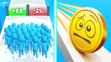 Count Masters Vs Coin Rush! - MAX LEVELS All Levels Gameplay Walkthrough Android, iOS BIG UPDATE