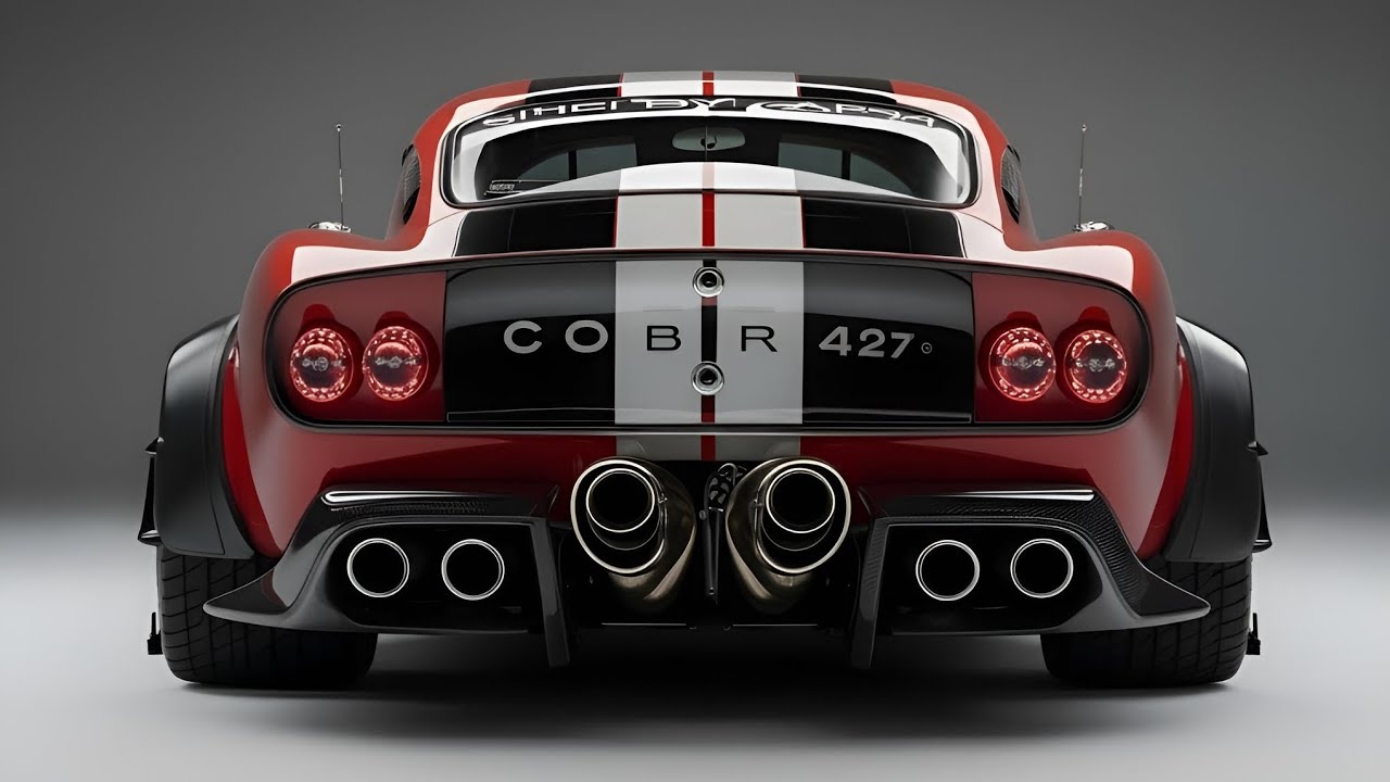 Первый взгляд на Shelby Cobra 427 2026 | Самый безумный американский маслкар возвращается