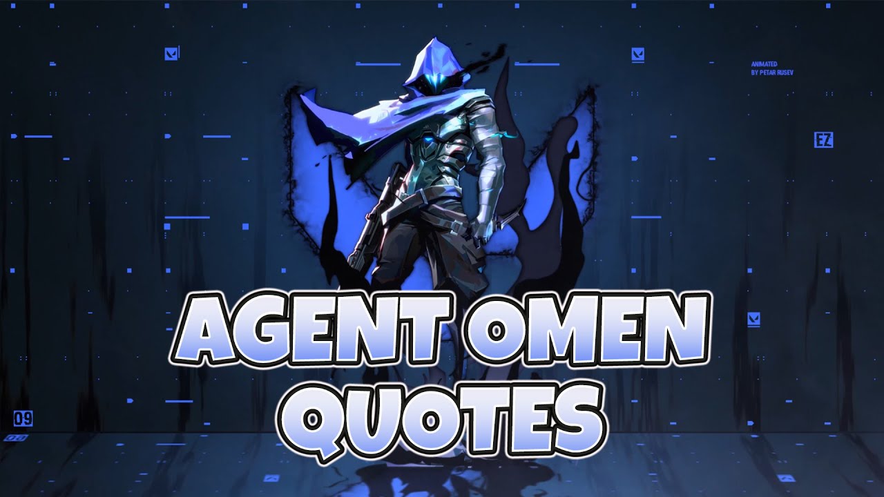 Agent Omen Voice Line In English Valorant YouTube