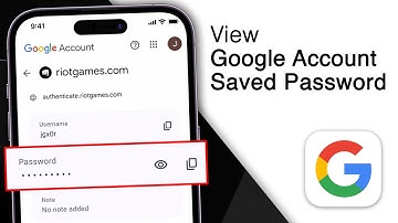 How To View Saved Password In Your Google Account! [2024]