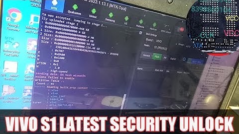 All VIVO MTK latest Security Unlock|Hydra Tool 2023|VIVO S1