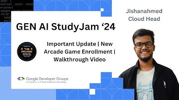 Important Update | New Arcade Game Enrollment | Walkthrough Video | GDG on CAMPUS APSIT |