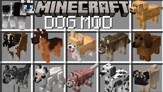 Minecraft NEW DOG MOD / Spawn All Dogs In Dog School Mod screenshot 2