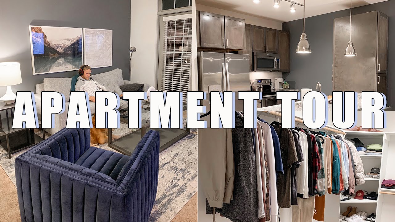 APARTMENT TOUR inside our 1 bedroom fully furnished modern apartment