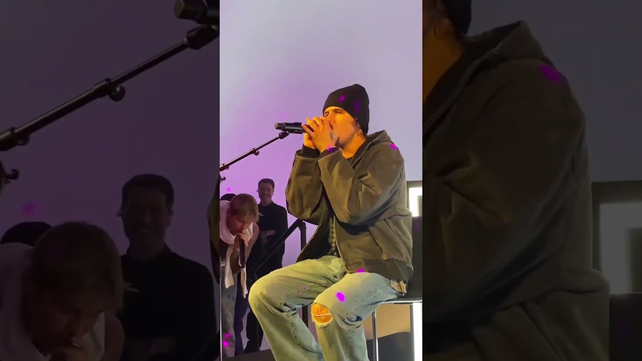 Soulful Performance By The Kid Laroi Along Side Justin Bieber At Obb Grand Opening Party