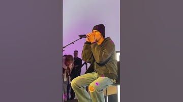 Thumbnail of Soulful performance by the kid laroi along side Justin bieber at obb Grand Opening Party