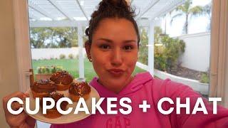 Cupcakes And Chat - Answering All Of Your Questions, Decorating Cupcakes, Confronting My Sister