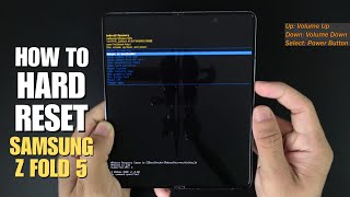 How to Hard Reset Samsung Galaxy Z Fold 5