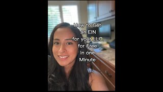 How to get EIN for LLC #Shorts