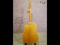 FOG Solid Spruce Top with Flamed Maple Back/Sides Great Handmade Guitar - sound demo by darrenkau