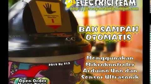 Bak Sampah Otomatis Arduino IDE - Electriciteam SMKN 1 Paringin