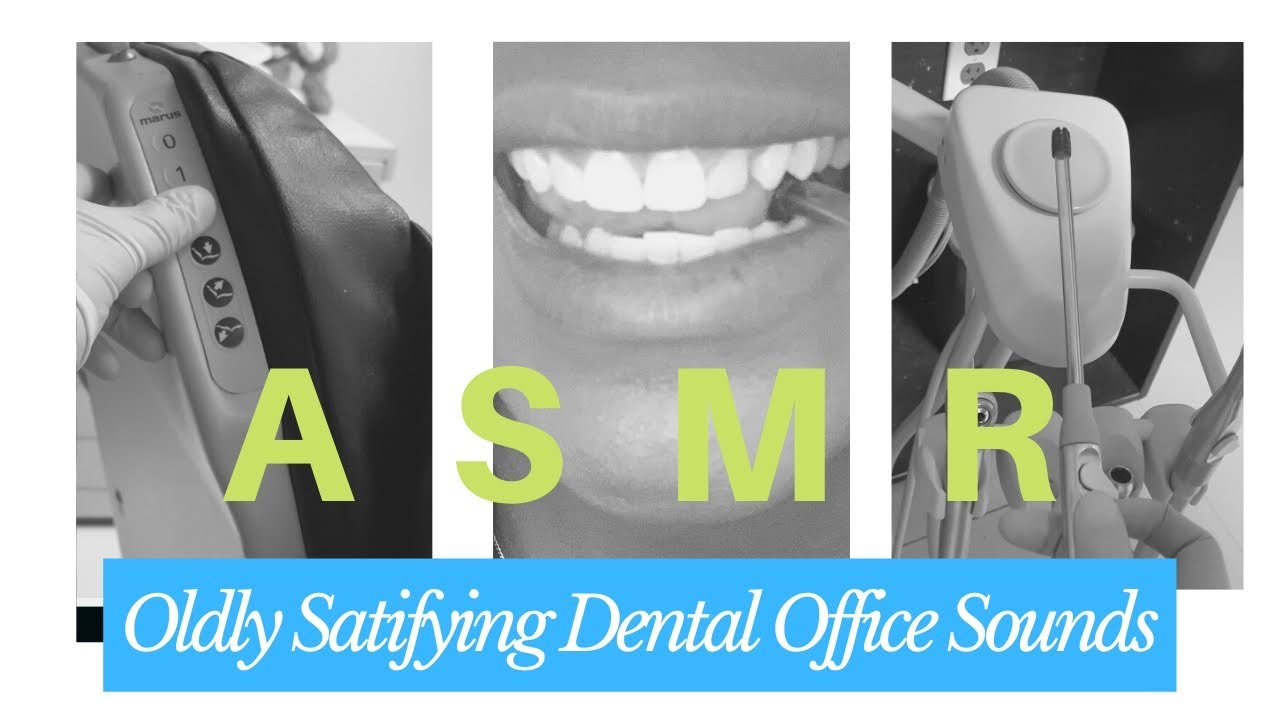 ASMR: 5 Oddly Satisfying Dental Sounds done by Dentist🎧