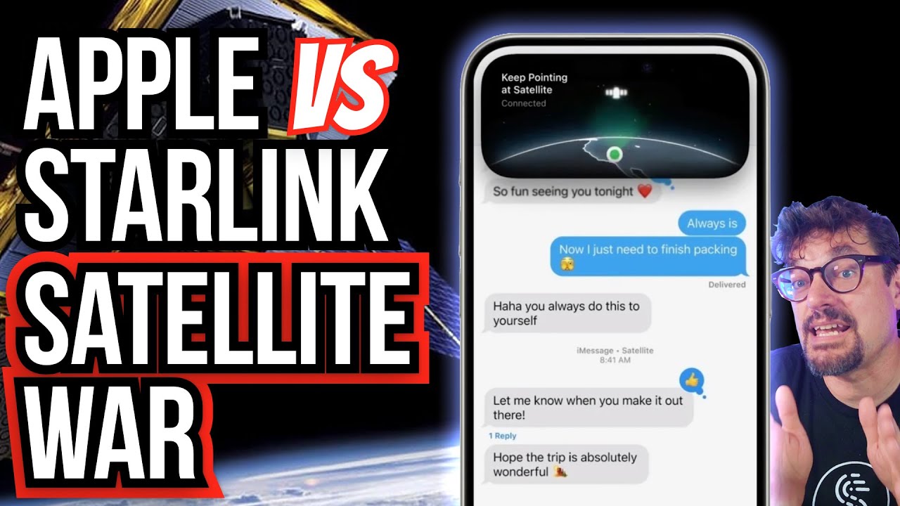 Apple & GlobalStar satellites vs. Starlink & T-Mobile